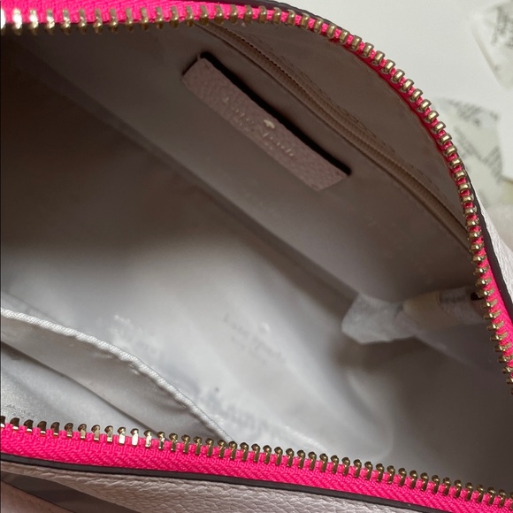 NWT Kate Spade Emma Hot Pink Convertible Shoulder Bag with Unique Crossbody ♠️ - Picture 13 of 17